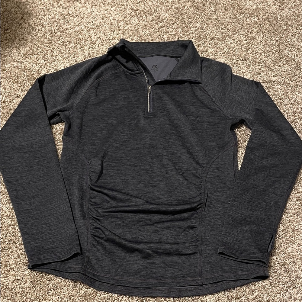 Champion Women’s Maternity Small Dri Fit Quarter-Zip